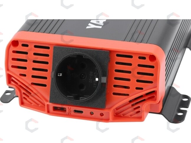 Automobilinis įtampos inverteris | grynas sinusas | 12/230V 300W (YT-81481) 2 Automobilinis įtampos inverteris | grynas sinusas | 12/230V 300W (YT-81481) 2
