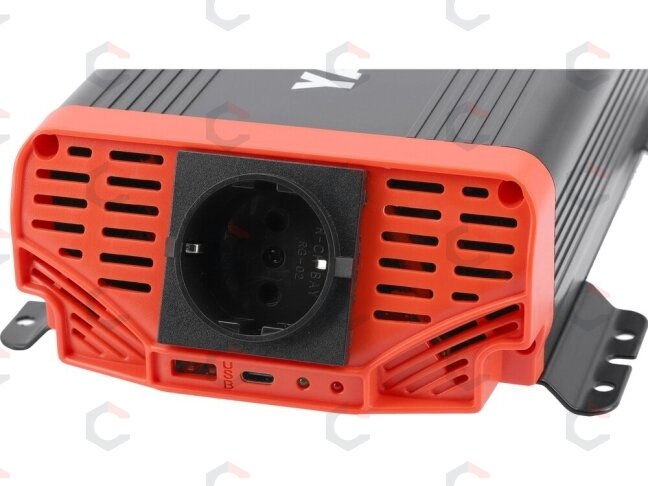 Automobilinis įtampos inverteris | grynas sinusas | 12/230V 600W (YT-81482) 2 Automobilinis įtampos inverteris | grynas sinusas | 12/230V 600W (YT-81482) 2