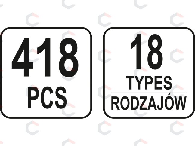Automobilinis klipsų asortimentas Honda | 418 vnt. (YT-06656) 3 Automobilinis klipsų asortimentas Honda | 418 vnt. (YT-06656) 3