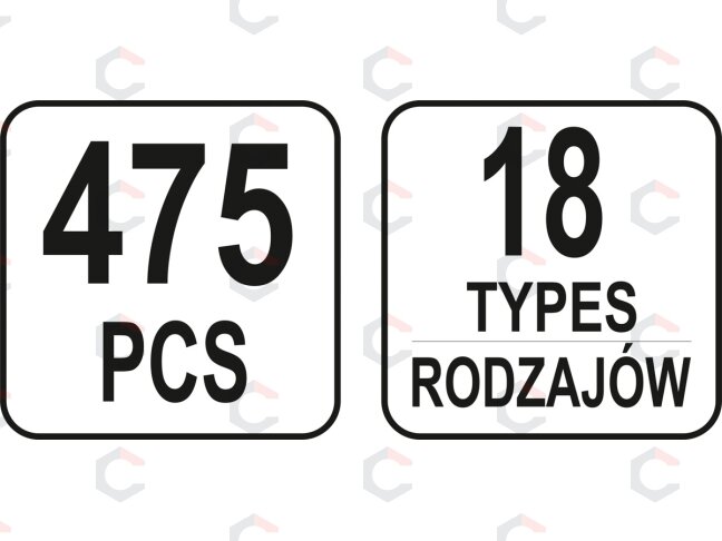 Automobilinis klipsų asortimentas Mazda | 475 vnt. (YT-06658) 3 Automobilinis klipsų asortimentas Mazda | 475 vnt. (YT-06658) 3