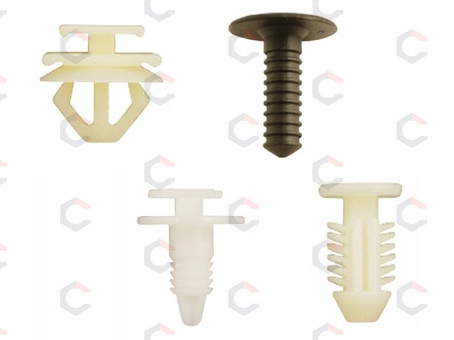 Automobilinis klipsų asortimentas Peugeot, Citroen | 345 vnt. (9051) 2 Automobilinis klipsų asortimentas Peugeot, Citroen | 345 vnt. (9051) 2