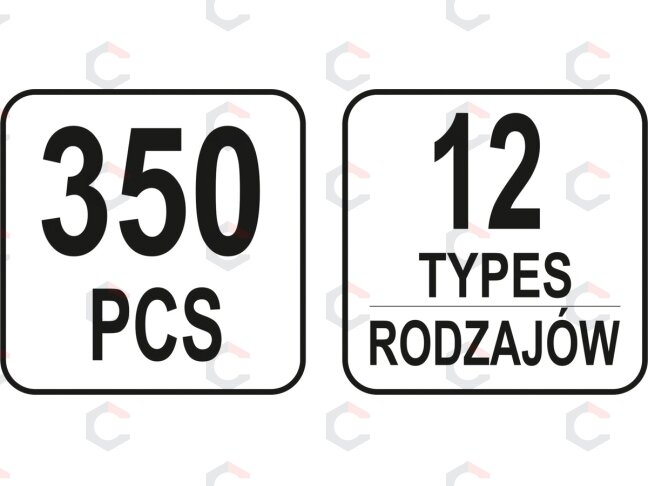 Automobilinis klipsų asortimentas | Volvo | 350 vnt. (YT-06655) 2 Automobilinis klipsų asortimentas | Volvo | 350 vnt. (YT-06655) 2