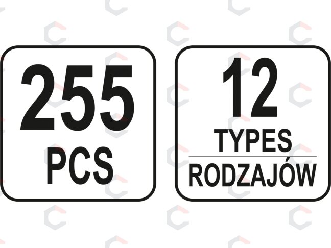 Automobilinis klipsų asortimentas VW | 255 vnt. (YT-06663) 3 Automobilinis klipsų asortimentas VW | 255 vnt. (YT-06663) 3