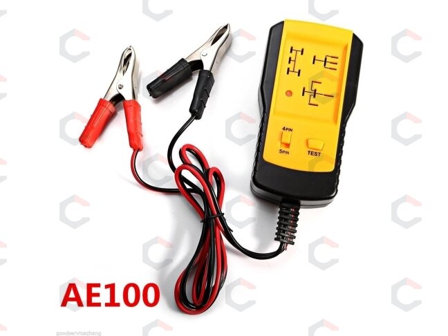 Automobilinis relių testeris | 12 V (AE100) 1 Automobilinis relių testeris | 12 V (AE100) 1