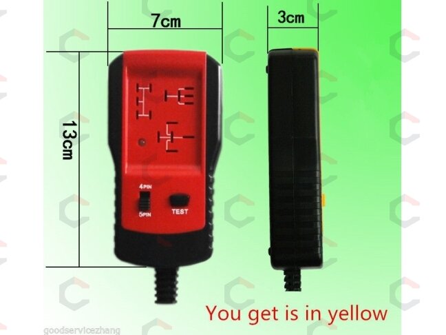 Automobilinis relių testeris | 12 V (AE100) 4 Automobilinis relių testeris | 12 V (AE100) 4