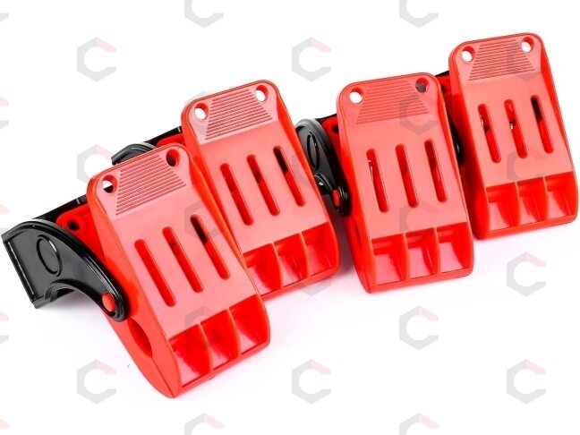 Užspaustukų rinkinys | Heavy Duty ABS+stainless steel | 4 vnt. (MC4S) 4 Užspaustukų rinkinys | Heavy Duty ABS+stainless steel | 4 vnt. (MC4S) 4