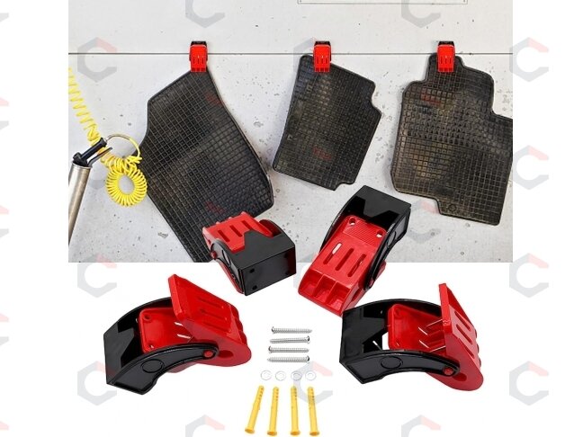 Užspaustukų rinkinys | Heavy Duty ABS+stainless steel | 4 vnt. (MC4S) 7 Užspaustukų rinkinys | Heavy Duty ABS+stainless steel | 4 vnt. (MC4S) 7