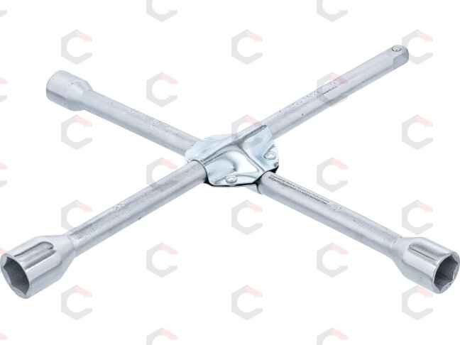 Automobilio rato raktas | kryžius | 17 x 19 x 21 x 12,5 mm (1/2") (1459)