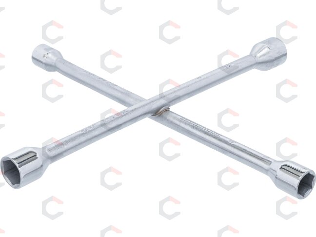 Automobilio rato raktas | kryžius | 17mm x 19 mm x 22 mm x 13/16" (1/2") (1455) Automobilio rato raktas | kryžius | 17mm x 19 mm x 22 mm x 13/16" (1/2") (1455)