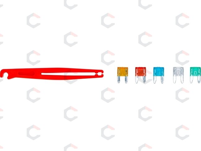 Automobilių saugiklių asortimentas | mini | 121 vnt. (8109) 1 Automobilių saugiklių asortimentas | mini | 121 vnt. (8109) 1