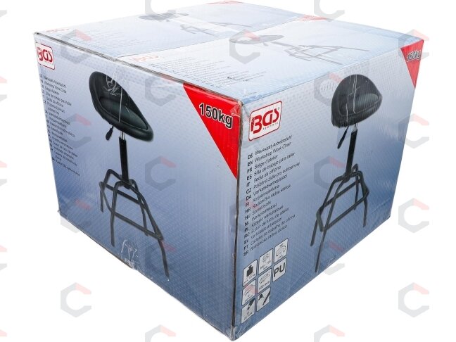 Autoserviso baro kėdė | reguliuojamas aukštis | 630 - 770 mm (70144) 4 Autoserviso baro kėdė | reguliuojamas aukštis | 630 - 770 mm (70144) 4