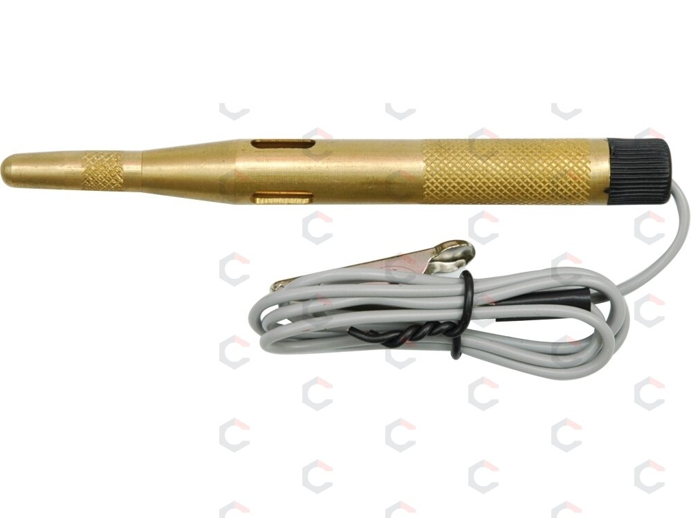 Automobilinis įtampos testeris | žalvarinis korpusas | 6-24V | 120 mm (65270) Automobilinis įtampos testeris | žalvarinis korpusas | 6-24V | 120 mm (65270)