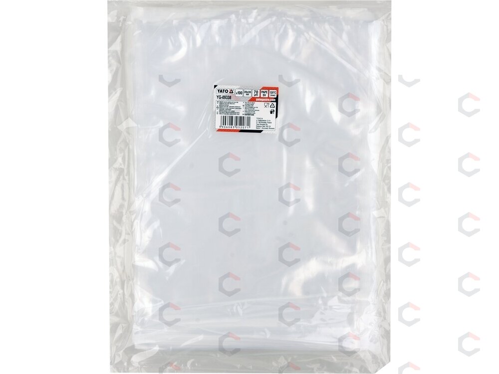 Maišeliai sous-vide ir kameriniams vakuumatoriams | 250 × 350 mm | 70 µm (YG-09337) Maišeliai sous-vide ir kameriniams vakuumatoriams | 250 × 350 mm | 70 µm (YG-09337)