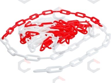 Barjerų grandinė | Raudona ir balta | Plastikas | 5 m (80809) Barjerų grandinė | Raudona ir balta | Plastikas | 5 m (80809)