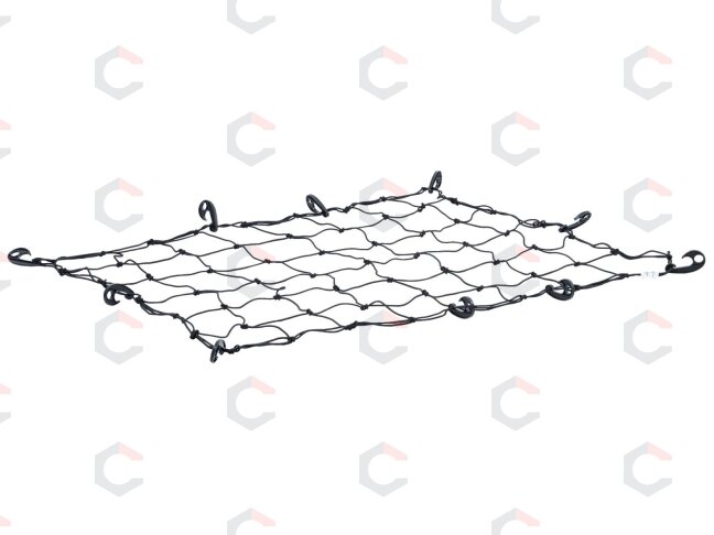 Bagažinės tinkliukas | su kabliukais | 130 - 100 cm (85544) Bagažinės tinkliukas | su kabliukais | 130 - 100 cm (85544)