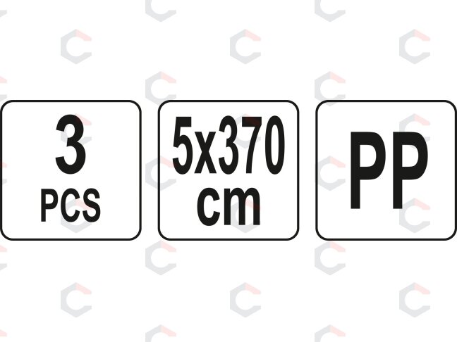 Baldų nešimo diržai | 5X370 cm | 3 vnt. (YT-74261) 6 Baldų nešimo diržai | 5X370 cm | 3 vnt. (YT-74261) 6