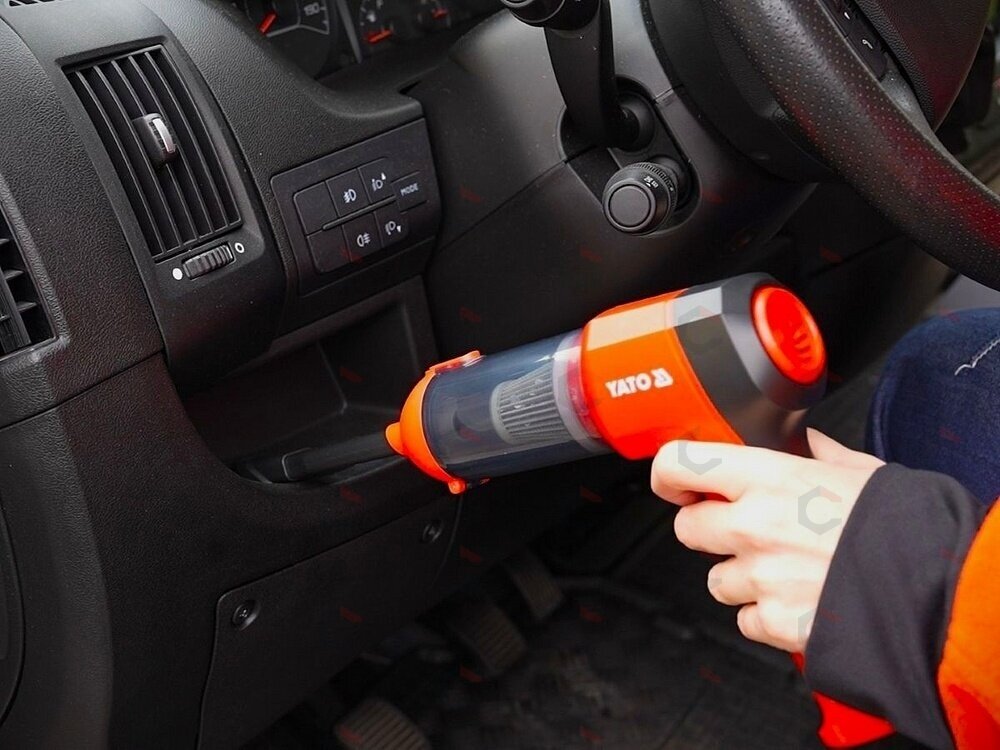 Belaidis automobilinis dulkių siurblys pūstuvas | 2in1 BLDC | 100 W | 11,1 V (YT-85686) 9 Belaidis automobilinis dulkių siurblys pūstuvas | 2in1 BLDC | 100 W | 11,1 V (YT-85686) 9