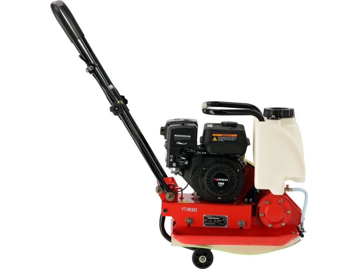 Benzininė vienakryptė vibroplokštė 13 kN, 540 × 420 mm, 88 kg YATO (YT-90303) 3 Benzininė vienakryptė vibroplokštė 13 kN, 540 × 420 mm, 88 kg YATO (YT-90303) 3