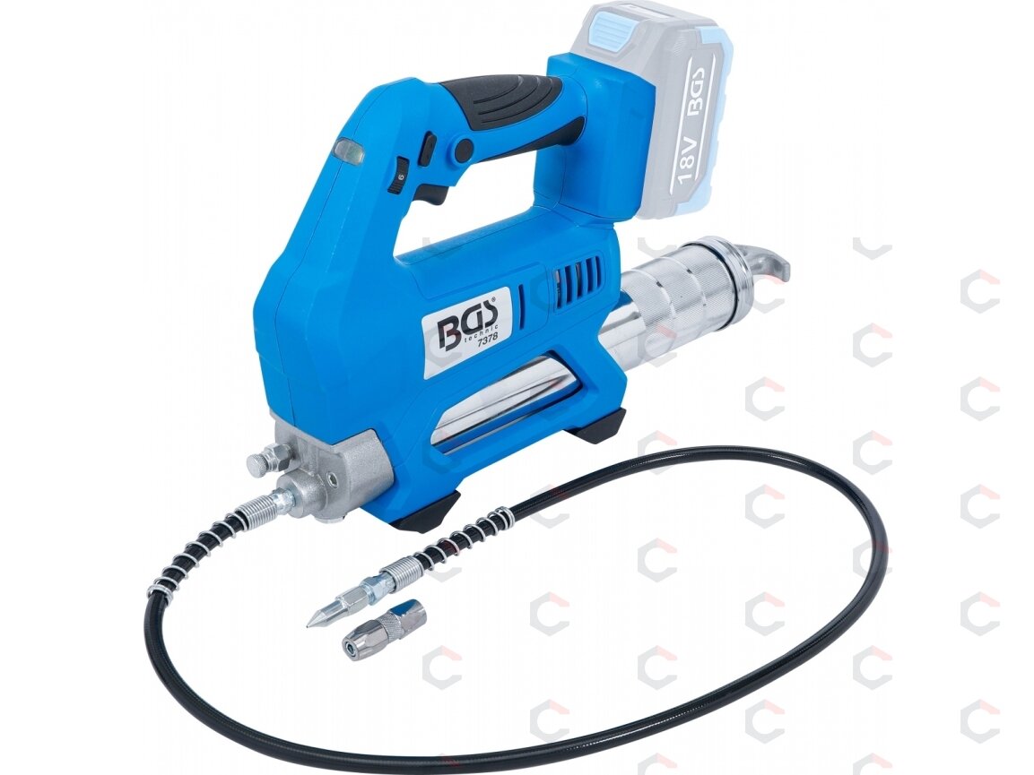 Belaidis tepimo pistoletas | 18 V | be įkraunamos baterijos (7378) Belaidis tepimo pistoletas | 18 V | be įkraunamos baterijos (7378)