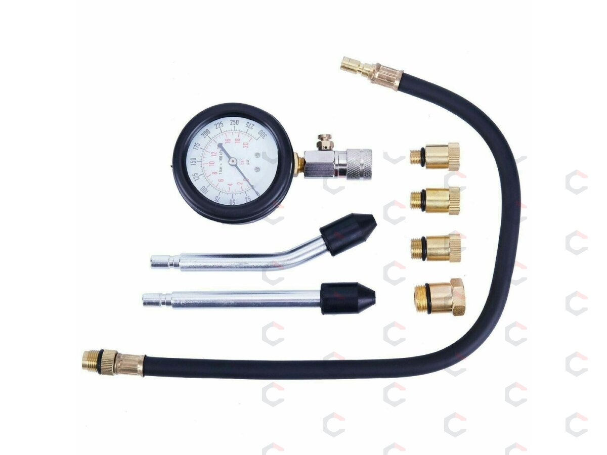 Kompresijos matuoklis | benzininis | su antgaliais | 8 vnt. (JC-8015) 5 Kompresijos matuoklis | benzininis | su antgaliais | 8 vnt. (JC-8015) 5