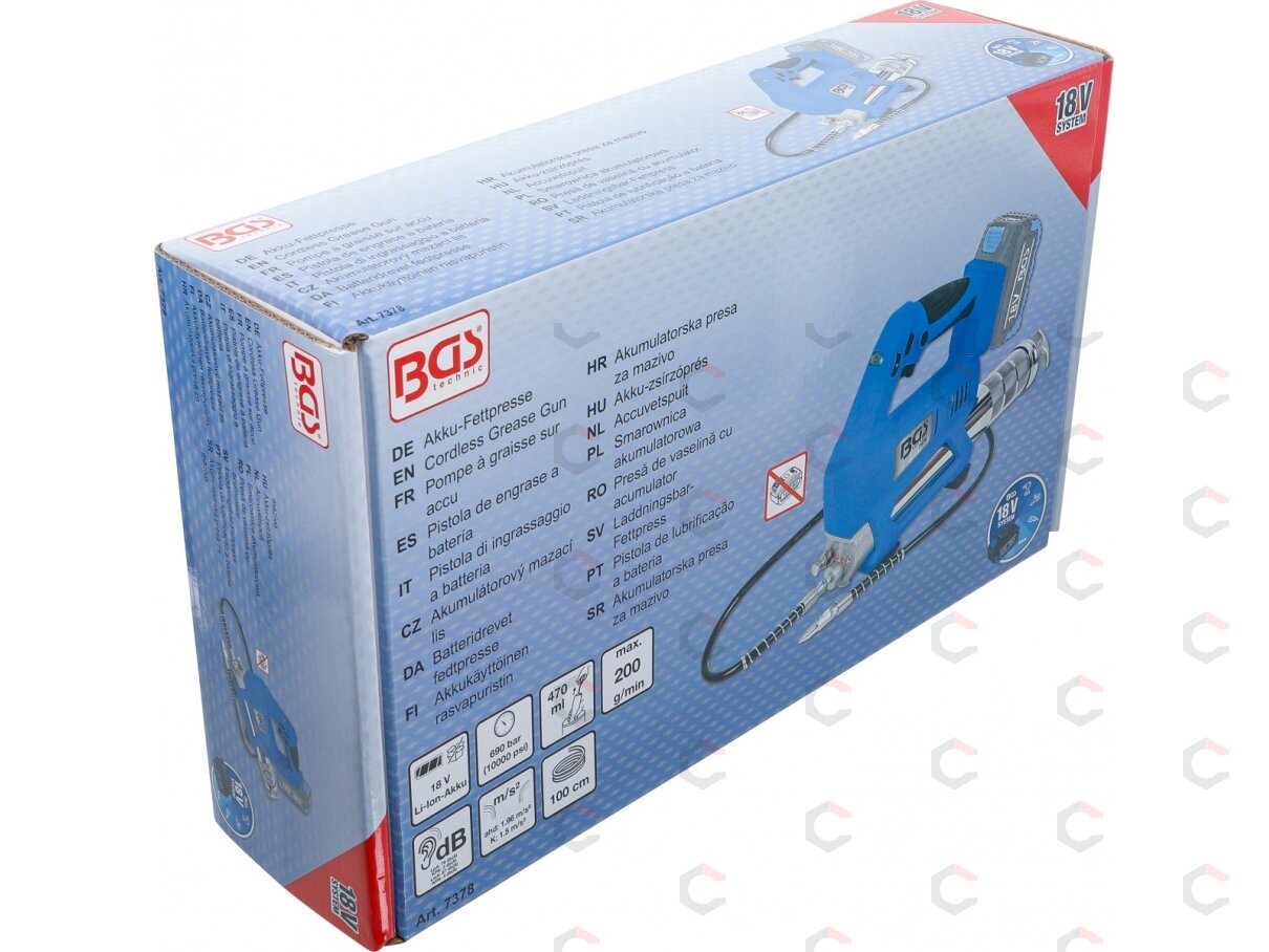 Belaidis tepimo pistoletas | 18 V | be įkraunamos baterijos (7378) 5