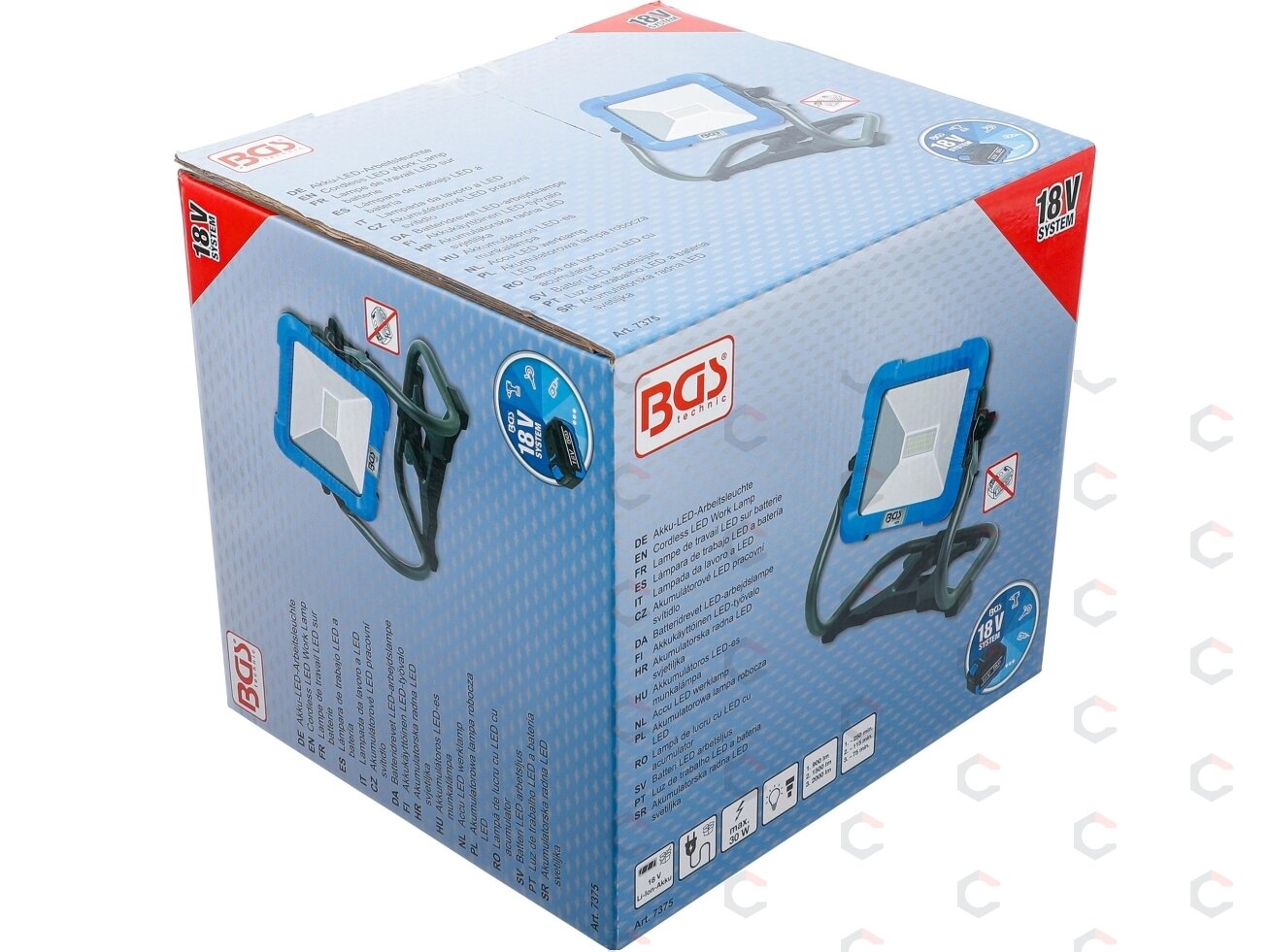Belaidė LED darbo lempa | sulankstomas | 18 V | be baterijos (7375) 7 Belaidė LED darbo lempa | sulankstomas | 18 V | be baterijos (7375) 7
