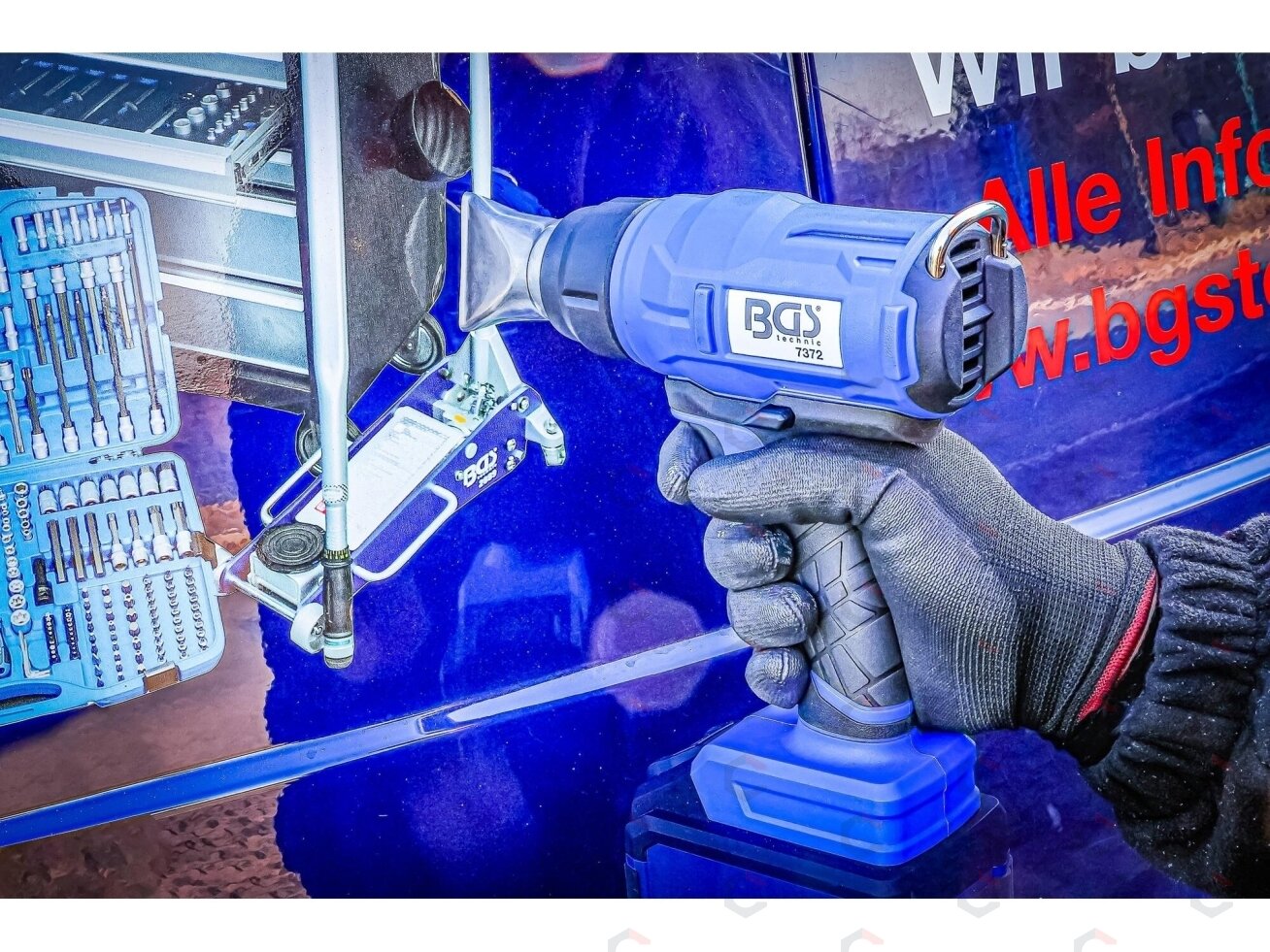 Belaidis šilumos pistoletas | 18 V | be baterijos (7372) 2 Belaidis šilumos pistoletas | 18 V | be baterijos (7372) 2
