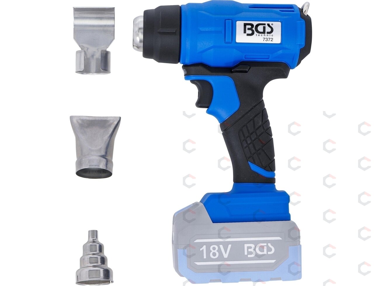 Belaidis šilumos pistoletas | 18 V | be baterijos (7372) 5 Belaidis šilumos pistoletas | 18 V | be baterijos (7372) 5