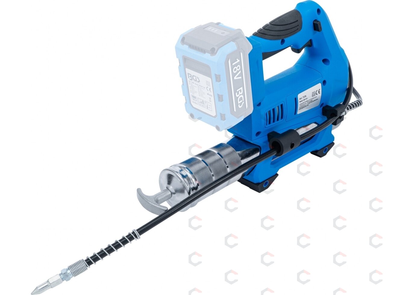 Belaidis tepimo pistoletas | 18 V | be įkraunamos baterijos (7378) 2