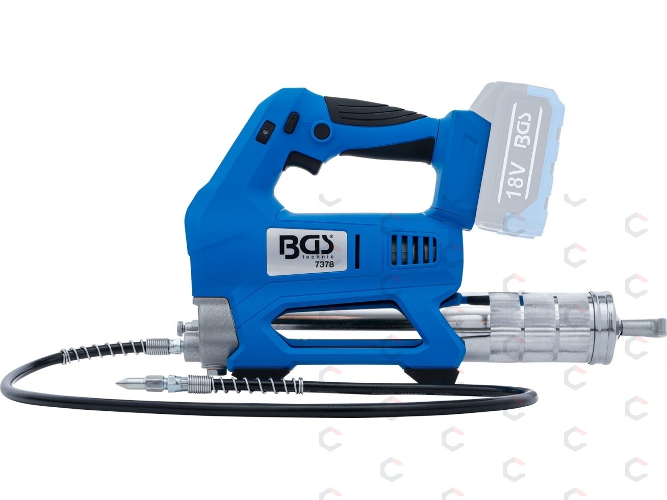Belaidis tepimo pistoletas | 18 V | be įkraunamos baterijos (7378) 4 Belaidis tepimo pistoletas | 18 V | be įkraunamos baterijos (7378) 4