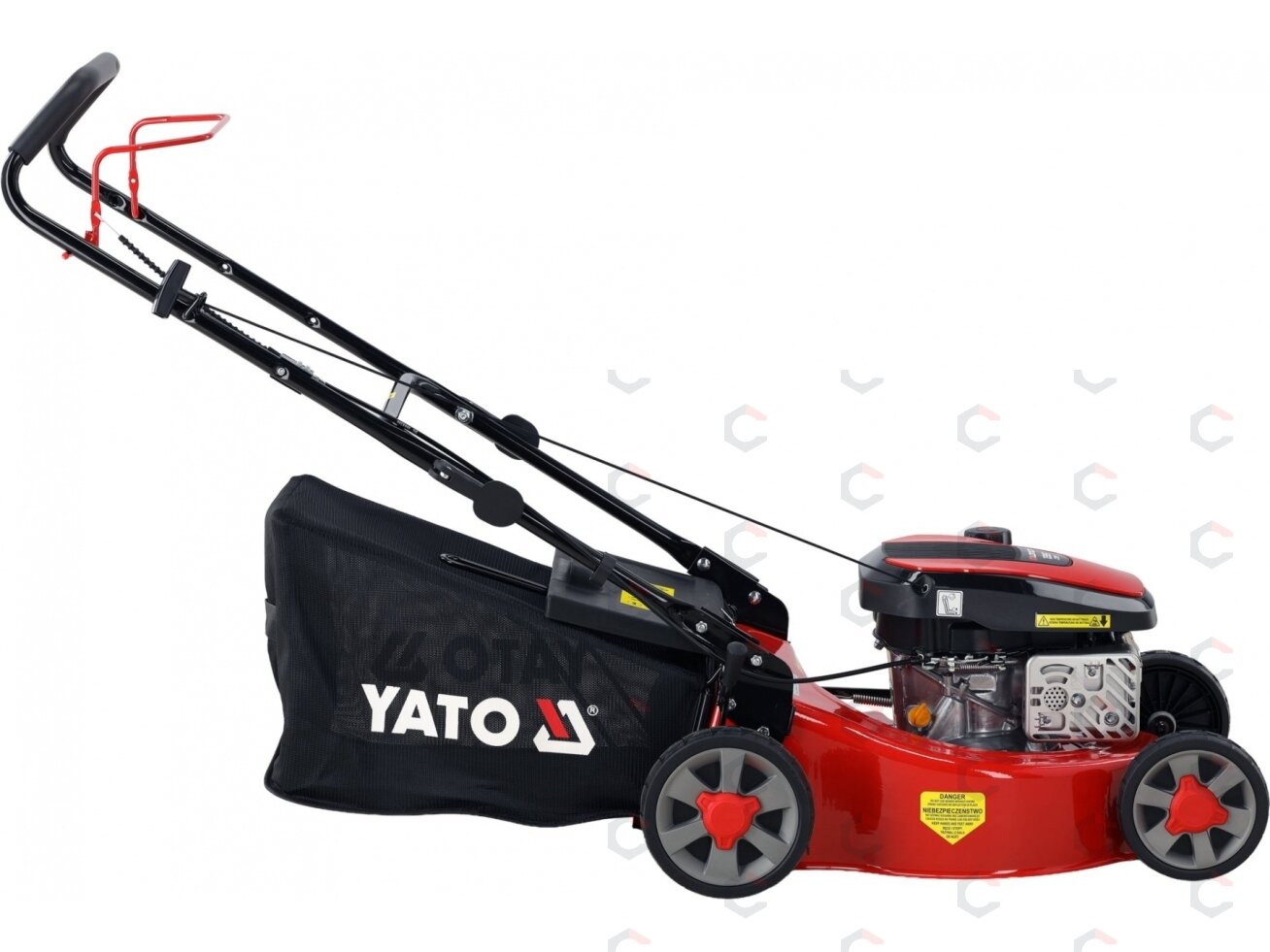 Stumiama benzininė vejapjovė YATO | 139 cm³ | 2,4 kW | 460 mm (YT-85501) 2 Stumiama benzininė vejapjovė YATO | 139 cm³ | 2,4 kW | 460 mm (YT-85501) 2