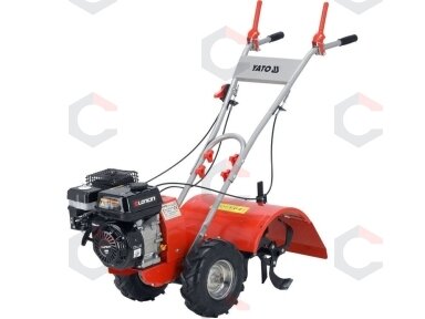 Benzininis moto kultivatorius | 48 cm | 196 cm3 (YT-85592) Benzininis moto kultivatorius | 48 cm | 196 cm3 (YT-85592)