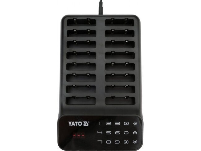 Belaidė klientų iškvietimo sistema YATO | 16 gaviklių | iki 300 m (YG-12200) 6 Belaidė klientų iškvietimo sistema YATO | 16 gaviklių | iki 300 m (YG-12200) 6