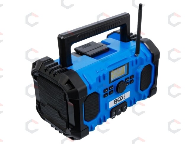 Hibridinis statybinis DAB+ ir FM radijas | Bluetooth | 18 V / 230 V | be akumuliatoriaus (7387) Hibridinis statybinis DAB+ ir FM radijas | Bluetooth | 18 V / 230 V | be akumuliatoriaus (7387)