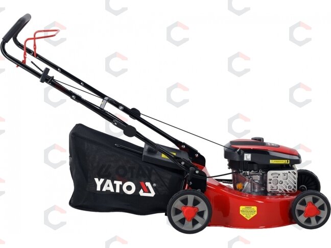 Stumiama benzininė vejapjovė YATO | 139 cm³ | 2,4 kW | 460 mm (YT-85501) 2 Stumiama benzininė vejapjovė YATO | 139 cm³ | 2,4 kW | 460 mm (YT-85501) 2
