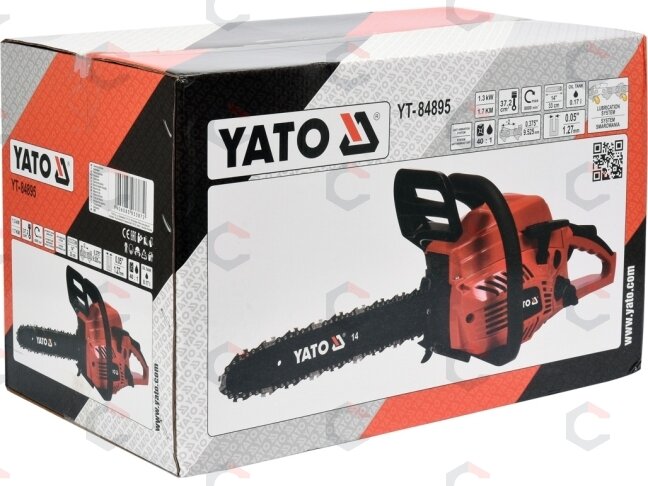 Benzininis grandininis pjūklas | 1,8 HP (YT-84895) 1 Benzininis grandininis pjūklas | 1,8 HP (YT-84895) 1