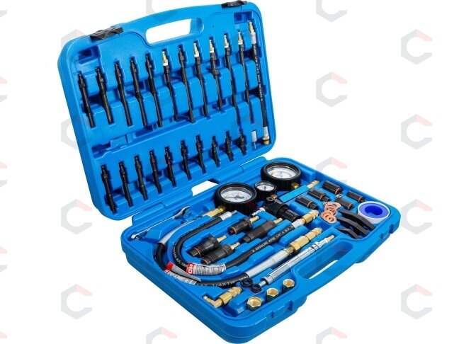 Benzino ir dyzelinio variklio suspaudimo ir nuotėkio testavimo rinkinys (8401) 2 Benzino ir dyzelinio variklio suspaudimo ir nuotėkio testavimo rinkinys (8401) 2