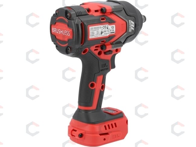 Bešepetėlinis smūginis veržliasūkis | 12,5 mm (1/2") | 18V 1200NM | M16 - M24 varžtams | be baterijos (YT-828072) 3 Bešepetėlinis smūginis veržliasūkis | 12,5 mm (1/2") | 18V 1200NM | M16 - M24 varžtams | be baterijos (YT-828072) 3