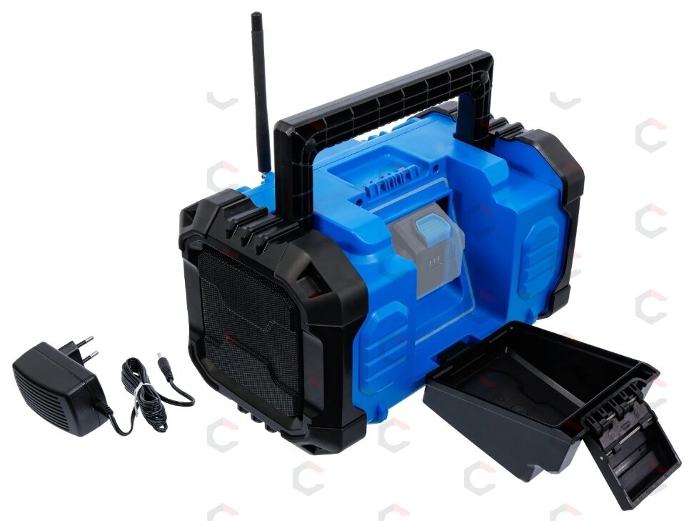 Hibridinis statybinis DAB+ ir FM radijas | Bluetooth | 18 V / 230 V | be akumuliatoriaus (7387) 3 Hibridinis statybinis DAB+ ir FM radijas | Bluetooth | 18 V / 230 V | be akumuliatoriaus (7387) 3