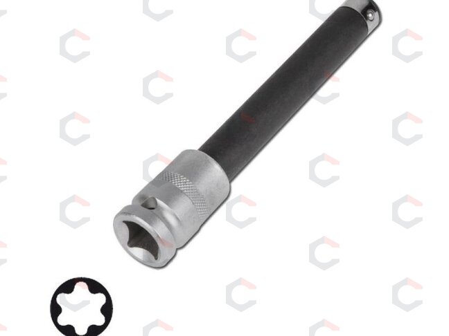 BMW cilindro galvutės E tipo tipo galvutė | 150 mm | 12,5 mm (1/2") | E12 (2020) 1 BMW cilindro galvutės E tipo tipo galvutė | 150 mm | 12,5 mm (1/2") | E12 (2020) 1