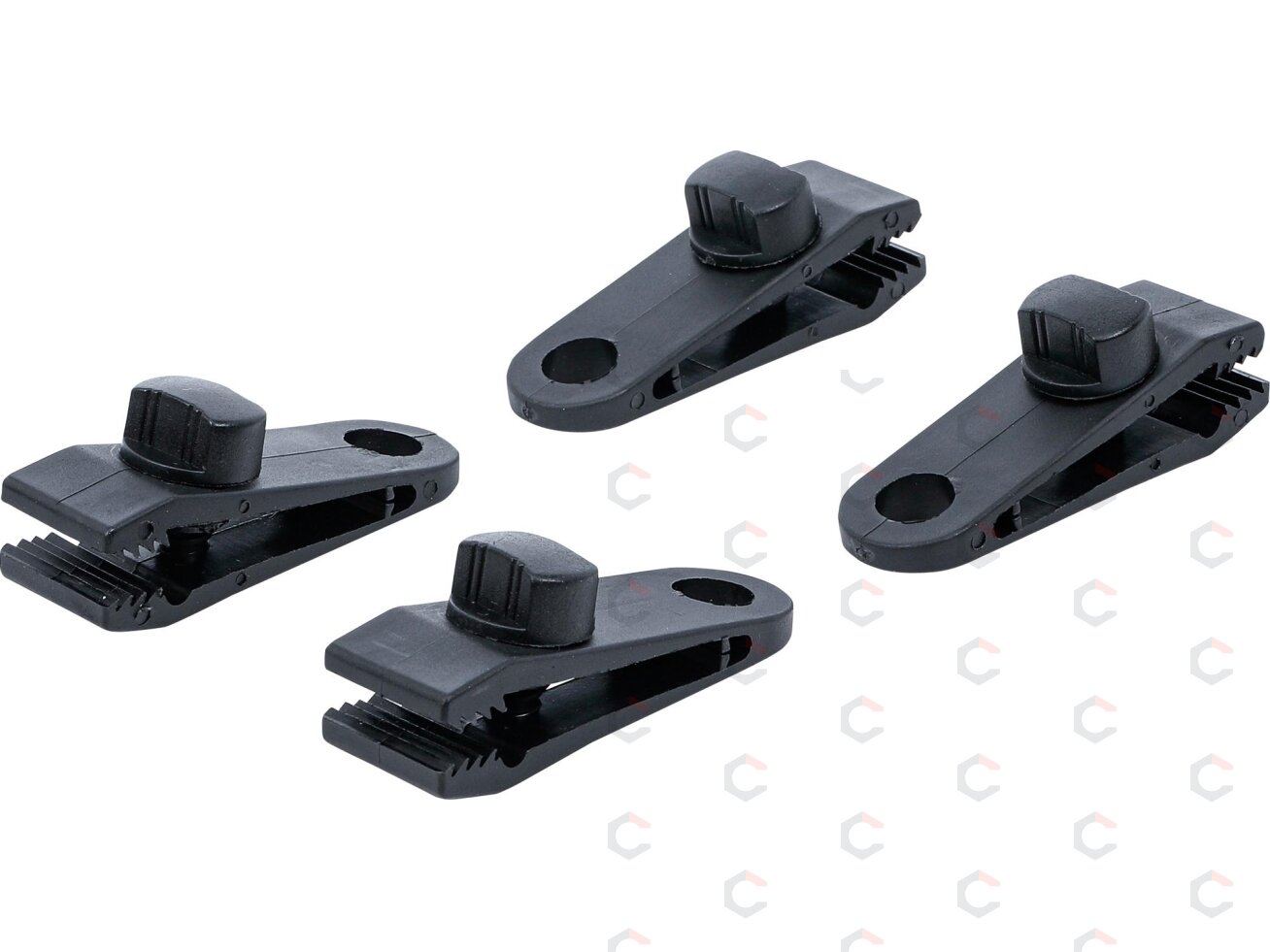 Brezento segtukų rinkinys | 4 vnt. (80728) Brezento segtukų rinkinys | 4 vnt. (80728)