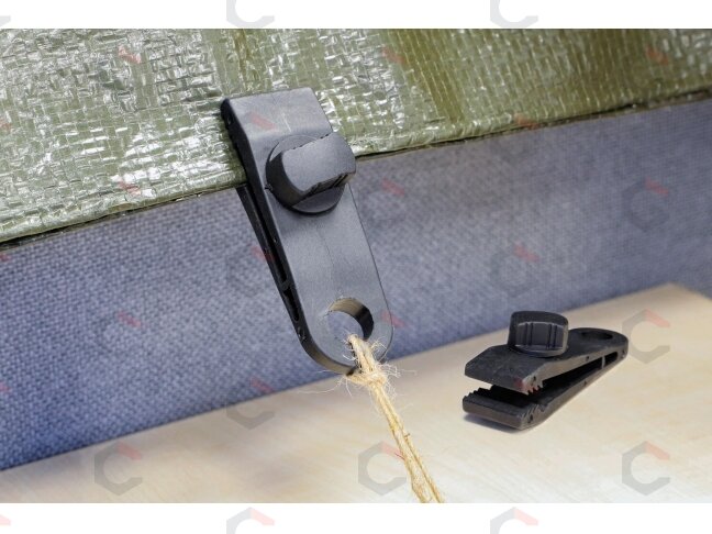 Brezento segtukų rinkinys | 4 vnt. (80728) 1 Brezento segtukų rinkinys | 4 vnt. (80728) 1