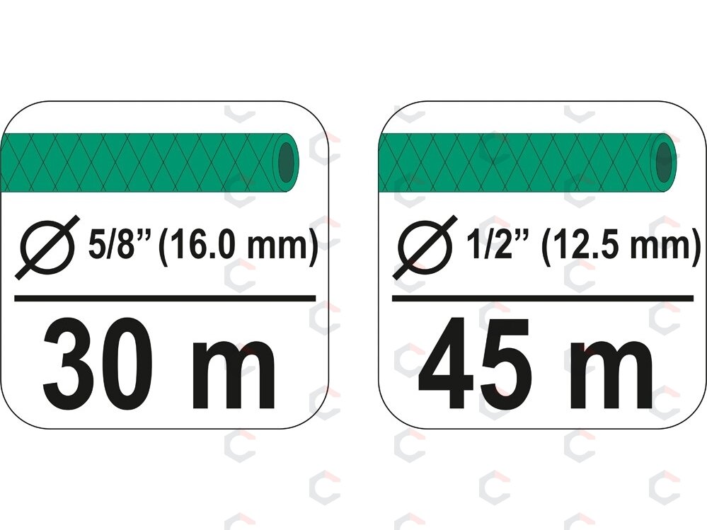 Būgnas laistymo žarnai | 45 m (89330) 2 Būgnas laistymo žarnai | 45 m (89330) 2