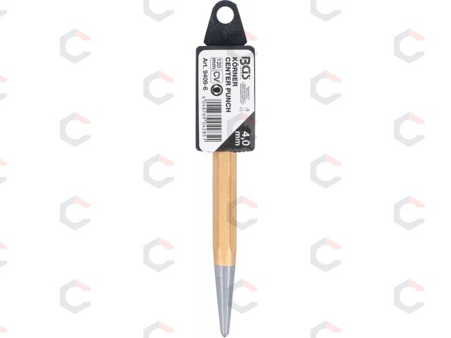 Centro išmušėjas – DIN 7250, grūdintas – 4 × 10 × 120 mm (9409-6) 2 Centro išmušėjas – DIN 7250, grūdintas – 4 × 10 × 120 mm (9409-6) 2