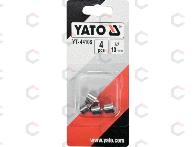 Centro žymekliai 10 mm / 4 vnt. (YT-44106) 1 Centro žymekliai 10 mm / 4 vnt. (YT-44106) 1