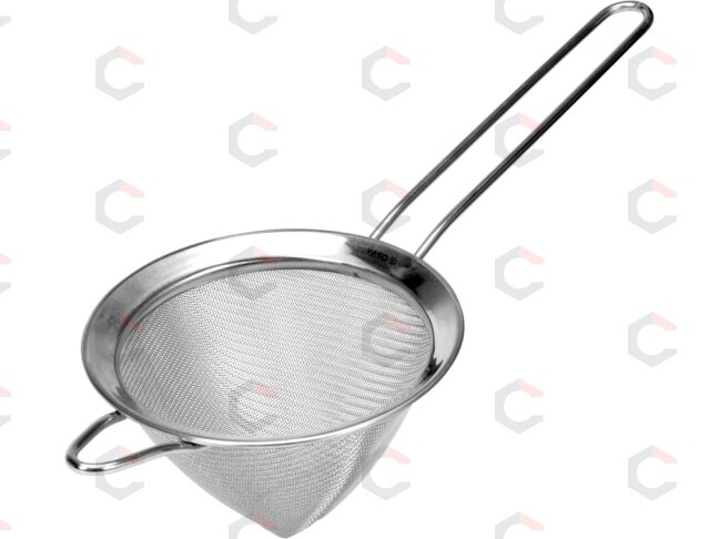 Smulkus konusinis sietelis | 120 mm | 18/8 plienas (YG-00605) Smulkus konusinis sietelis | 120 mm | 18/8 plienas (YG-00605)