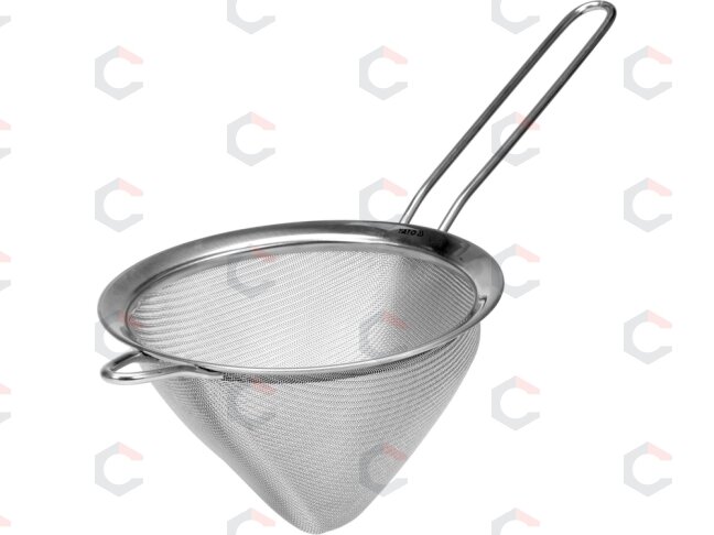 Smulkus konusinis sietelis | 160 mm | 18/8 plienas (YG-00606) Smulkus konusinis sietelis | 160 mm | 18/8 plienas (YG-00606)