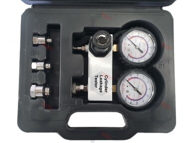 Cilindrų nuotėkio tikrinimo rinkinys | 0-7 BAR (H5609) Cilindrų nuotėkio tikrinimo rinkinys | 0-7 BAR (H5609)