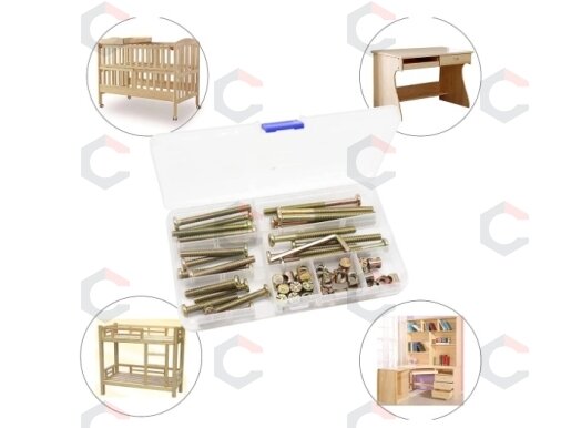 Cilindro tipo varžtų rinkinys | su Hex galvute | 50 vnt. (SCN50) 5 Cilindro tipo varžtų rinkinys | su Hex galvute | 50 vnt. (SCN50) 5