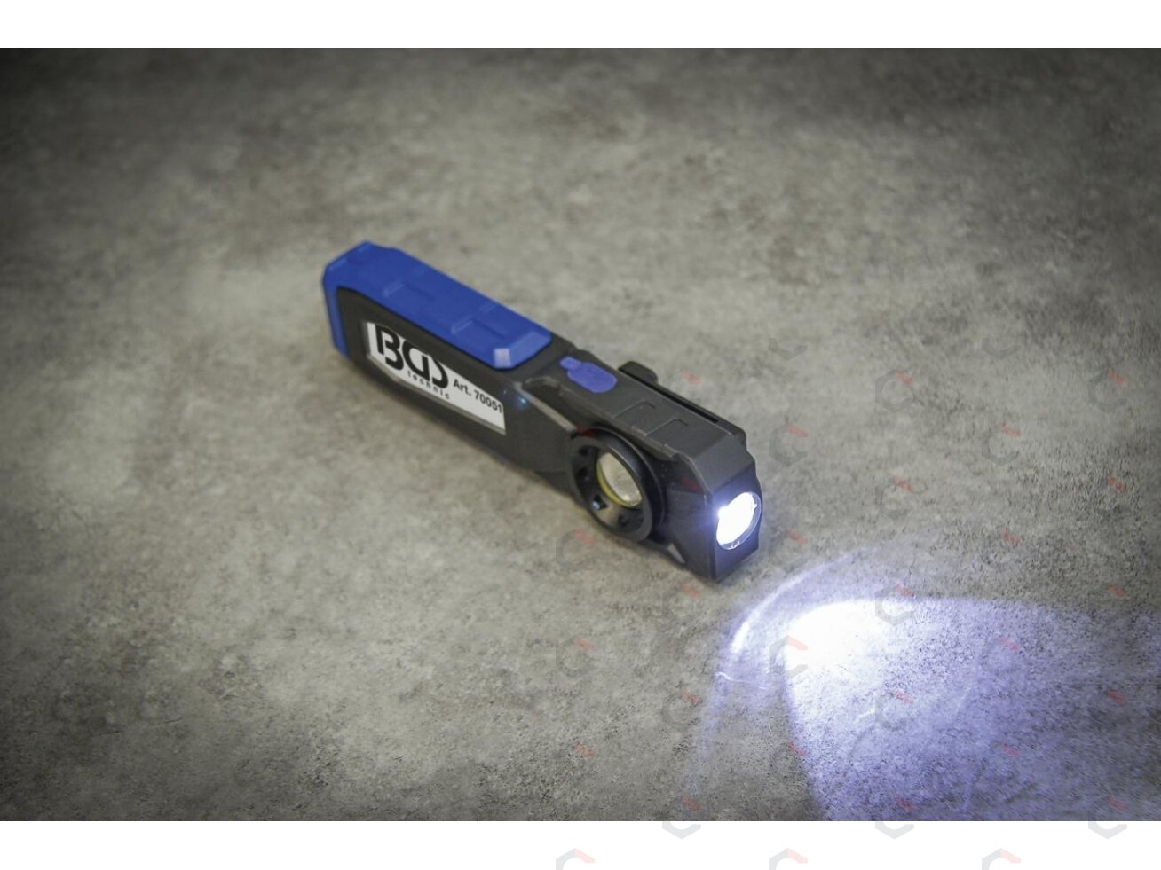 COB LED darbo lempa su magnetu ir kabliu | 4 režimai (70051) 7